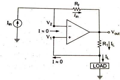 inverting current amplifier
